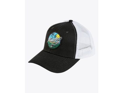 KŠILTOVKA MEATFLY CALEB TRUCKER BLK/WHI
