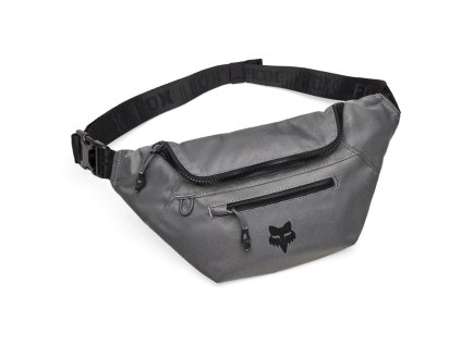 LEDVINKA FOX HEAD HIP PACK PEWTER