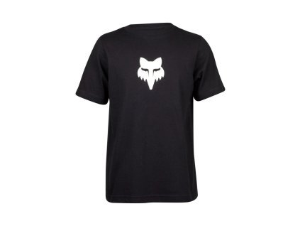 10125 detske triko fox yth fox legacy ss tee black