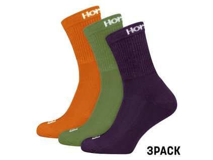 PONOŽKY HORSEFEATHERS DELETE 3PACK M VII