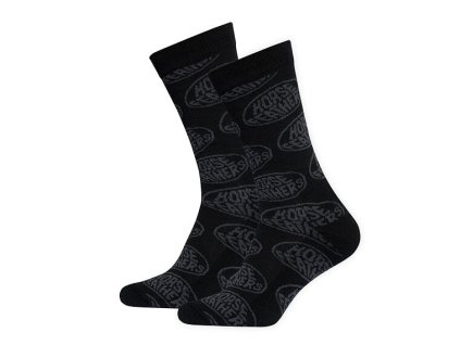 PONOŽKY HORSEFEATHERS DYNAMO BLACK