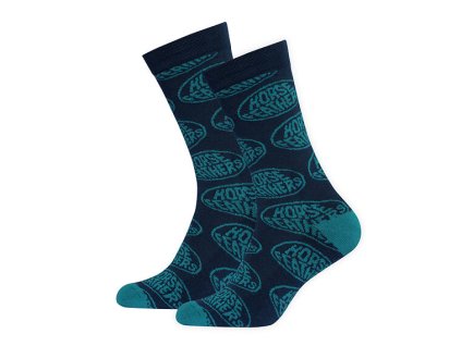 PONOŽKY HORSEFEATHERS DYNAMO INDIGO