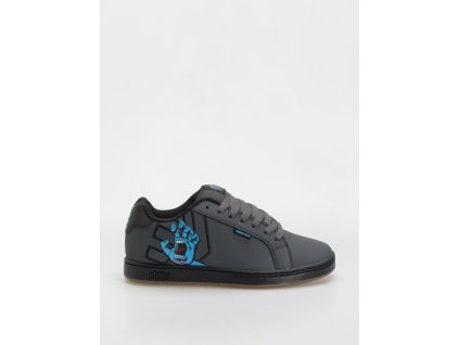 1504412 boty etnies fader x santa cruz dark grey black