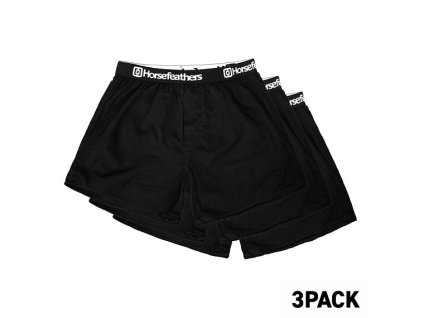 BOXERKY HORSEFEATHERS FRAZIER 3PACK BLK
