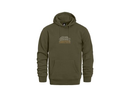 MIKINA HORSEFEATHERS ROLLIN BURNT OLIVE