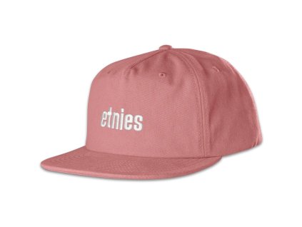 KŠILTOVKA ETNIES ICON EMBROIDERY PINK