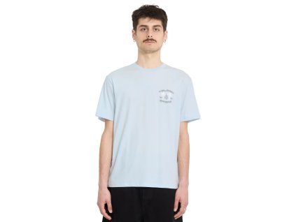 volcom 91 palm basic t shirt light blue acid 1