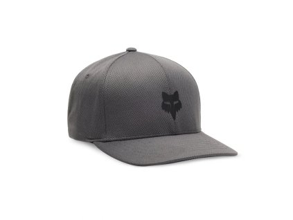 9451 2 panska cepice fox fox head tech flexfit hat steel grey