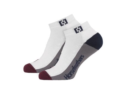 PONOŽKY HORSEFEATHERS COLTON WHITE