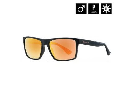 BRÝLE HORSEFEATHERS MERLIN BLACK/ORANGE