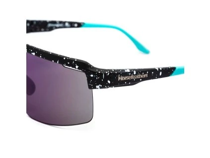 BRÝLE HORSEFEATHERS SCORPIO BLACK S/GREE