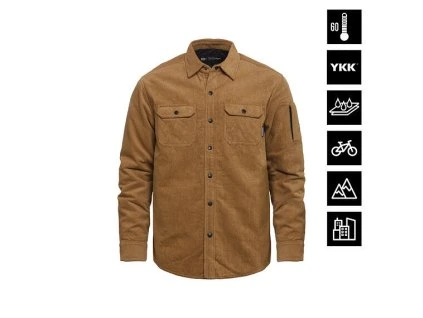 KOŠILE HORSEFEATHERS DOUGH INS CAMEL COR