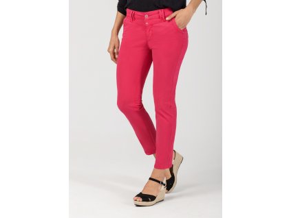 kalhoty Timezone Slim Nali 7/8 dark pink