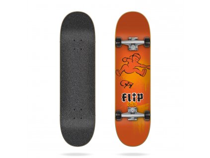 flip oliveira doughboy 7 87 complete skateboard