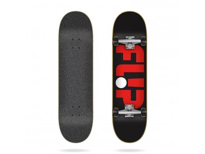 flip odyssey black 8 25 complete skateboard