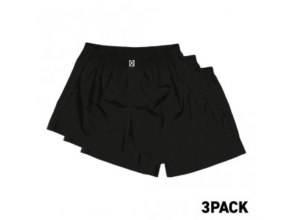 trenýrky Manny 3pack black