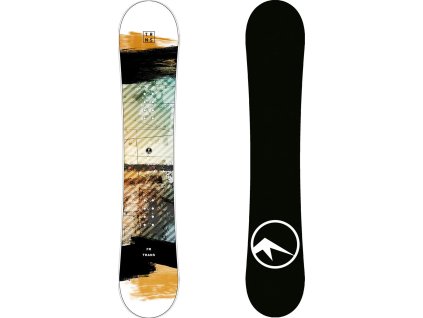 SNOWBOARD TRANS FR WHITE FLATROCKER