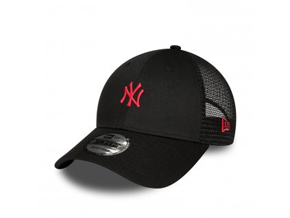 new york yankees home field black 9forty trucker cap 60435268 left