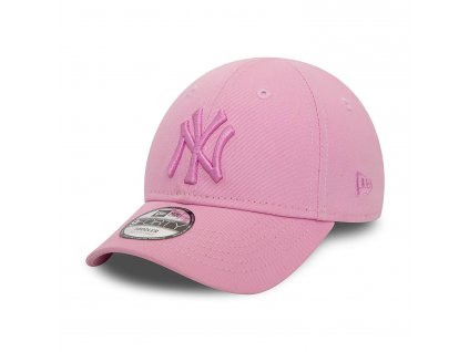 new york yankees toddler league essential pink 9forty cap 60434937 left