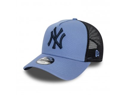 new york yankees youth league essential blue trucker cap 60434906 left