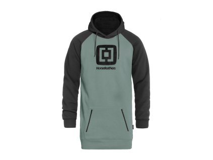 MIKINA HORSEFEATHERS SHERMAN LONG BLUE/H