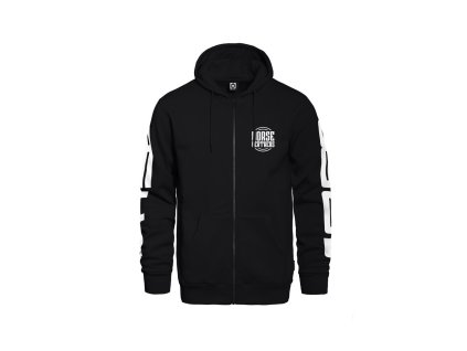 MIKINA HORSEFEATHERS TALL TYPO BLACK