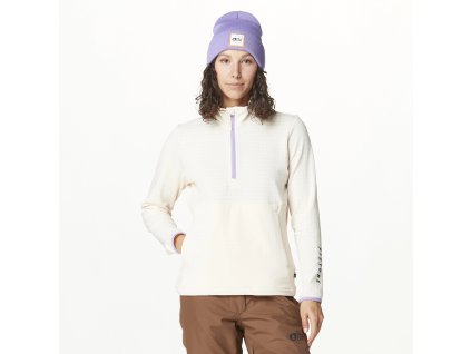 SWT0163 BAKE W 1.4 GRID FLEECE VANILLA B P 04