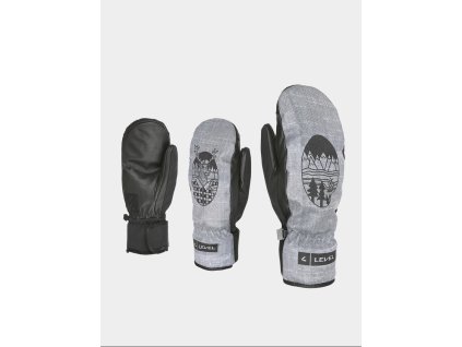 1505893 rukavice level vertigo pro mitt dark