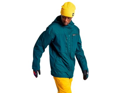 bunda na snowboard burton frostner jacket deep emerald