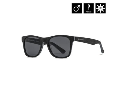 BRÝLE HORSEFEATHERS FOSTER BRU BLK/GRAY