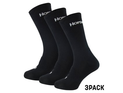 PONOŽKY HORSEFEATHERS DELETE PREMIUM BLK