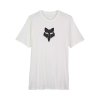 triko fox head ss prem tee 2024 optic white