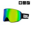 BRÝLE HORSEFEATHERS LYNX BLACK/MIR GREEN