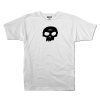 TRIKO ZERO SINGLE SKULL WHITEBLACK