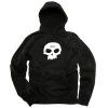 MIKINA ZERO SINGLE SKULL BLACKWHITE