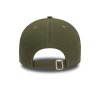 new york yankees metallic outline green 9forty cap 60435144 back