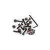 33531236 genuine parts allen hardware 78 in black bx12 pks8 independent 4