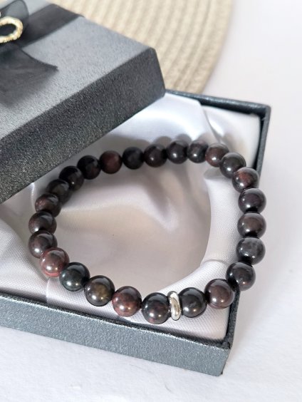 Pánský náramek - jaspis dračí krev