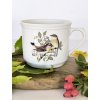 Porcelánový hrnek Vařák ptáci v šípkách, 500 ml