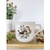 Porcelánový hrnek Vařák ptáci v šípkách, 500 ml
