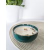 Keramická svíčka EUKALYPTUS zelená miska