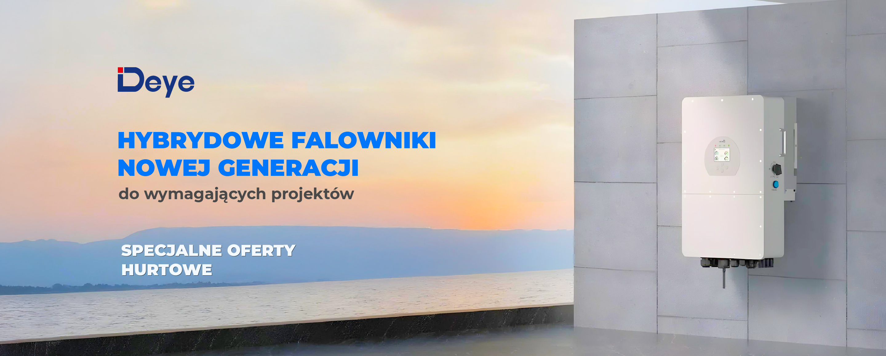 ⚡️ DEYE – hybridní měniče nové generace