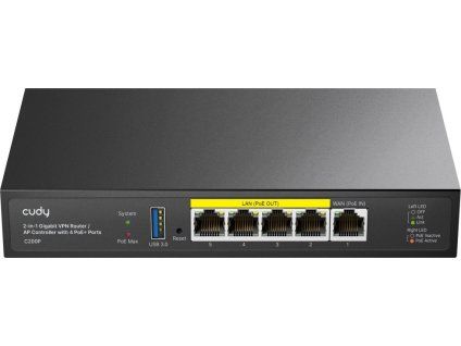 Cudy 2-w-1 SMB Router/Kontroler AP