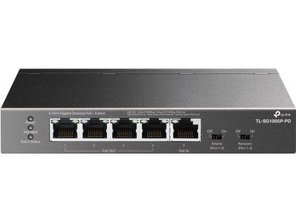 Przełącznik PoE TP-Link TL-SG1005P-PD