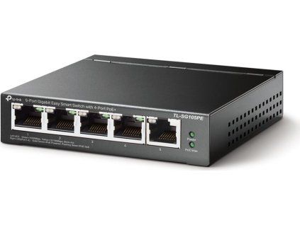 13558 3 przelacznik poe tp link tl sg105pe