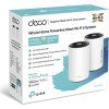 TP-Link Deco PX50, system Wi-Fi Mesh 6 z powerline, 2 sztuki