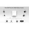 Cudy AP3000 Gigabit Wi-Fi 6 Wall-Mount Access Point, AX3000
