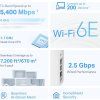 TP-Link Deco XE75 Pro, system Wi-Fi Mesh 6E, 1 opakowanie