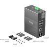 12931 16 przelacznik przemyslowy tp link ies206gpp omada easy poe