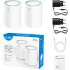 1408 15 cudy m1500 wi fi 6 mesh system ax1500 2 sztuki